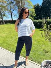 Denim Stripe Top Katie