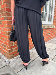 Black Hareem Trousers Libby