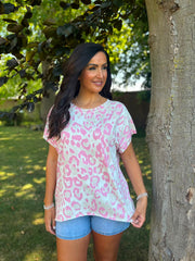 Pink Leopard Tee Reese