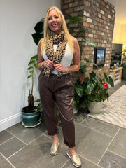 Chocolate Coated Trousers Sasha