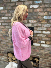 Pink Edge Top Edge Cardi Lynn