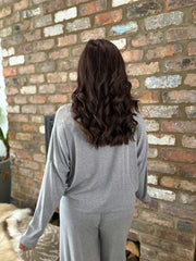 Grey Tie Front Top Juliet