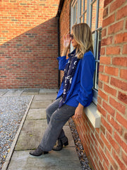 Royal Blue Take You Anywhere Jacket