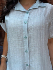 Blue Embellished Blouse Danica