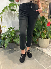 Black Basic Reema Joggers 2