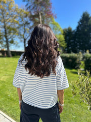 Denim Stripe Top Katie