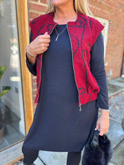 Black Soft Touch Tunic Dress Alma
