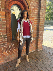 Wine Shirt and Tank Two Piece Gio