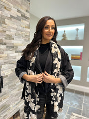 Black Pinstripe Jacket Geri