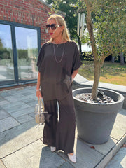 Chocolate Sequin Star Co-Ord Taryn