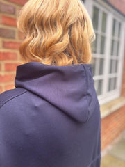 Navy Hooded Sweat Top Ada