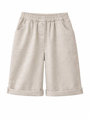 Stone Relaxed Summer Shorts