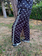 Black Polka Dot Tracksuit Darla