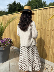 Stone Polka Dot Co-Ord Set Beverly