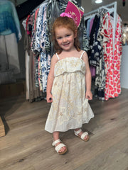 Stone Embroidered Floral Dress Olivia