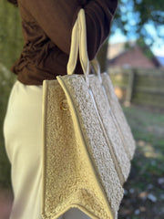 Stone Sherpa Tote Bag