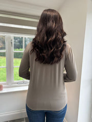 Mocha Super Soft Roll Neck