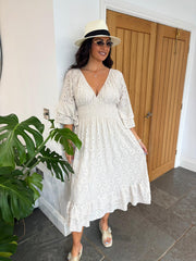 Stone Luxury Elegant Lace Dress Athena