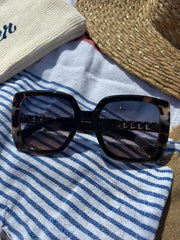 White Tortoiseshell Sunglasses Henley