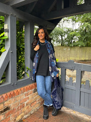 Black Ribbed Knit Layla