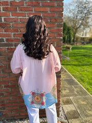 Pink Nucleus Printed Shirt Lucia