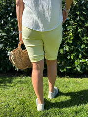 Lemon Relaxed Summer Shorts