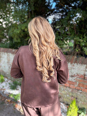 Chocolate Military Jacket Liberty