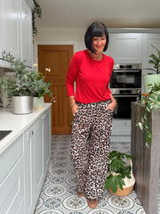 Red Super Soft Round Neck