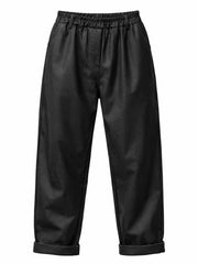 Black Coated Trousers Sasha