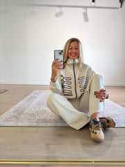 Stone Embroidered Pattern Tracksuit Kalina