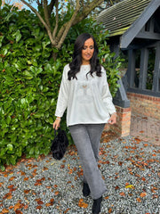 Winter White Tree of Life Sweatshirt Maddison