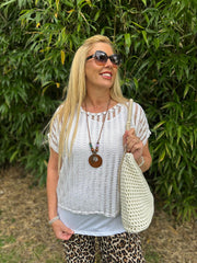 Stone Multi Hole Layered Top Laurel