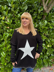Black Star Knit Evelyn