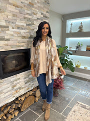 Oatmeal Marl Two Piece Fine Knit Danni