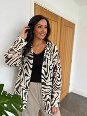 Stone Swirl Print Blouse Rachel