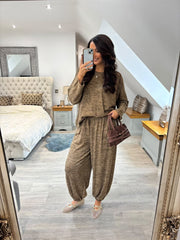 Camel Marl Soft Lounge Set Kennedy
