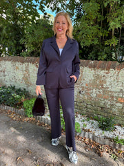 Navy Blazer Co-Ord Set Carly