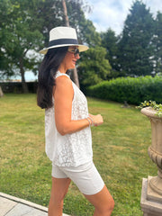 Stone Ombre Leopard Top Tiana