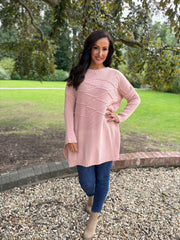 Rose Wave Detail Knit Darcie