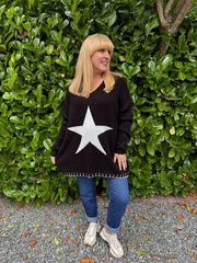 Black Star Knit Evelyn