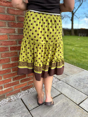 Olive Polka Dot Skirt Bailey