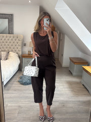 Chocolate Barrel Leg Trousers