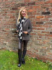 Rose Marl Zip Jacket Tracy