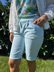 Blue Relaxed Summer Shorts