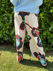 Cream Artisan Bloom Trousers Emily