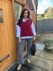 Wine Shirt and Tank Two Piece Gio