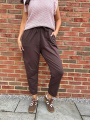 Chocolate Essential Joggers Stella