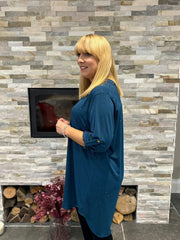 Teal Sparkle Tunic Gloria