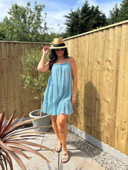 Blue Striped Dress Trinity