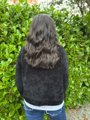 Black Chenille Sweatshirt Skye